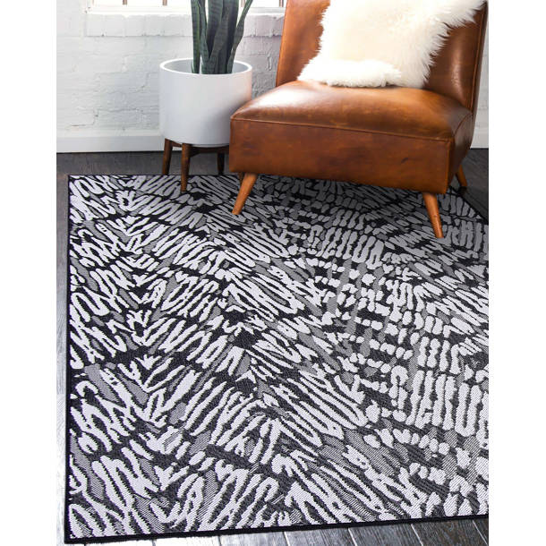 Ivy Bronx Gayton Abstract Indoor/Outdoor Rug & Reviews Wayfair